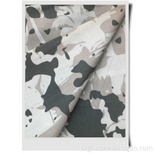 100% cotton twill print fabric for shirt
